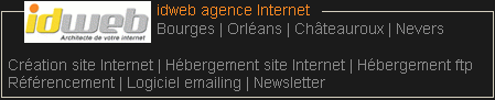 Idweb - cr�ation de site Internet